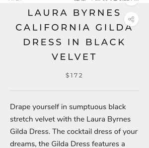PinupGirl Clothing Dresses - Pinup Girl velvet cocktail dress PinupGirl Clothing Dresses - Pinup Girl velvet cocktail dress